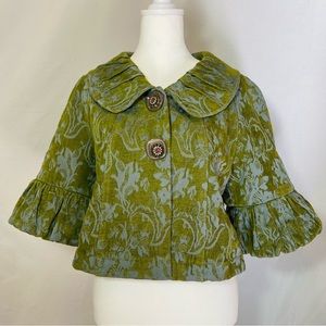 Chenille damask Ivy Jane Jacket - Size Small. Made in the USA!